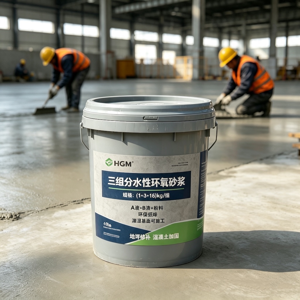 呼玛三组份水性环氧砂浆